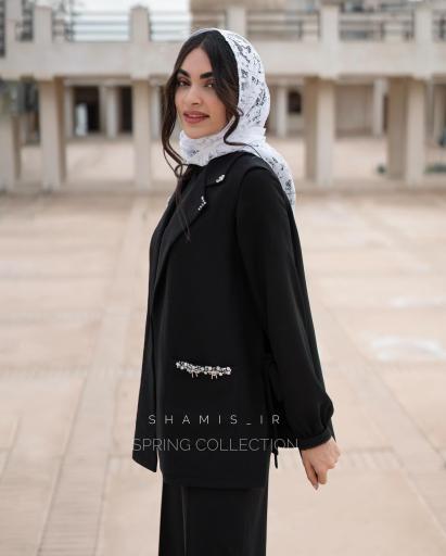 لباس کرپ شاین اماراتی شمیس